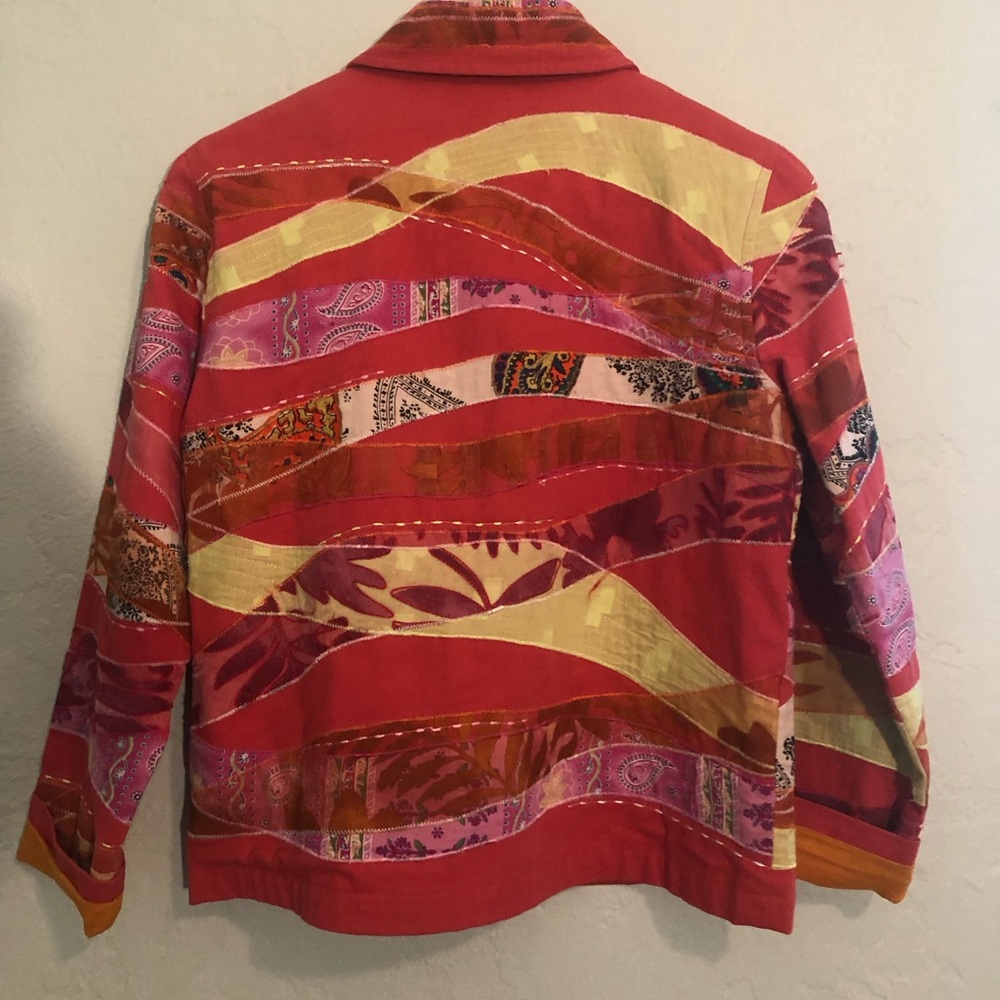Patchwork Funky Hippie Jacket, Great For Festival… - image 4